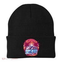 Retro Van Sunset Beach Beanie thumb 0
