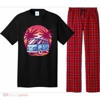Retro Van Sunset Beach Pajama Set thumb 0