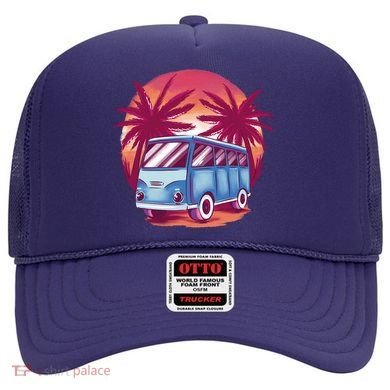 Retro Van Sunset Beach Hat