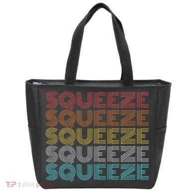 Retro Vintage Squeeze Tote Bag