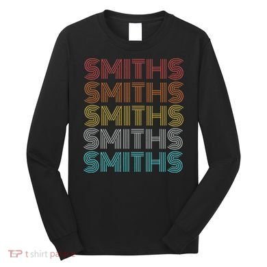 Retro Vintage Smiths Long Sleeve Shirt
