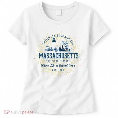 Retro Vintage State Of Massachusetts Women's T-Shirt