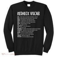 Redneck Vocab Southern Life Funny Rednecks Sweatshirt thumb 0