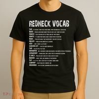 Redneck Vocab Southern Life Funny Rednecks T-Shirt thumb 3