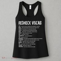 Redneck Vocab Southern Life Funny Rednecks Women's Tank Top thumb 3