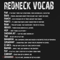 Redneck Vocab Southern Life Funny Rednecks Women's Tank Top thumb 5