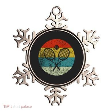 Retro Vintage Tennis Ornament