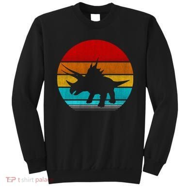 Retro Vintage Triceratops Sweatshirt