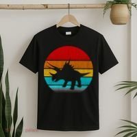 Retro Vintage Triceratops T-Shirt thumb 2