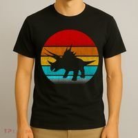 Retro Vintage Triceratops T-Shirt thumb 3