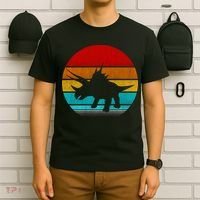 Retro Vintage Triceratops T-Shirt thumb 6