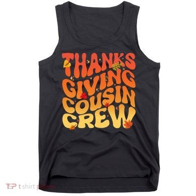 Retro Vintage Thanksgiving Cousin Crew Tank Top