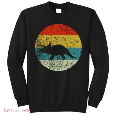 Retro Vintage Triceratops Sweatshirt