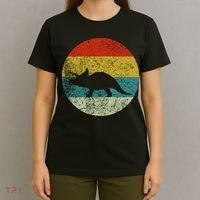 Retro Vintage Triceratops T-Shirt thumb 4