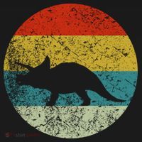 Retro Vintage Triceratops T-Shirt thumb 7