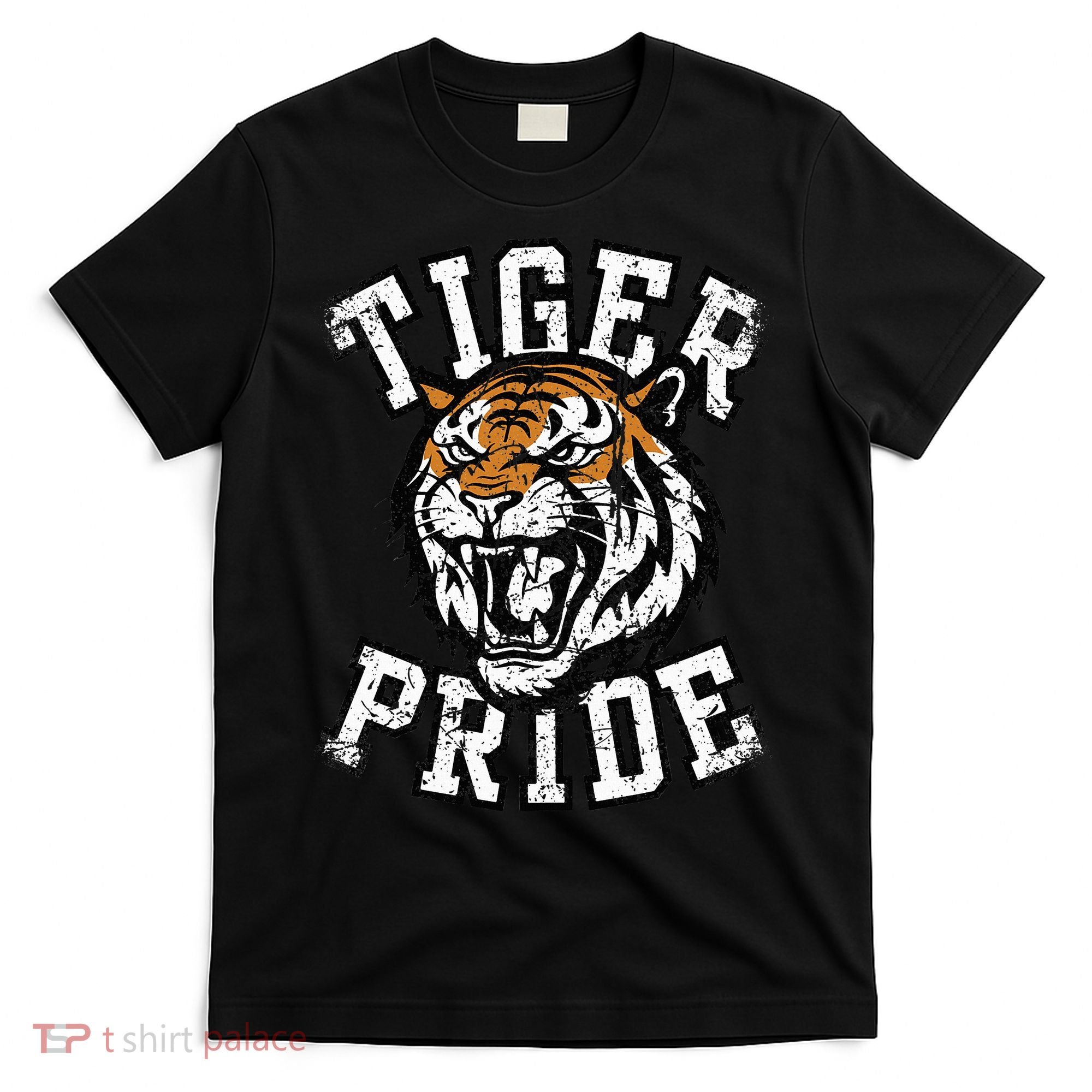 Retro Vintage Tiger Pride Tiger Mascot School Sports Team T-Shirt