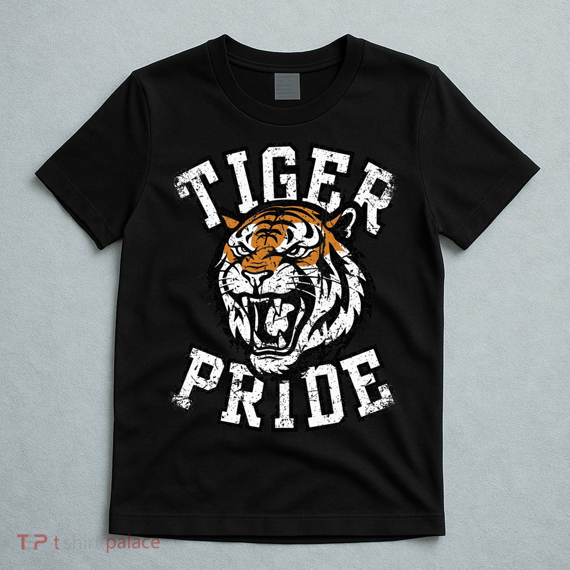 Retro Vintage Tiger Pride Tiger Mascot School Sports Team T-Shirt