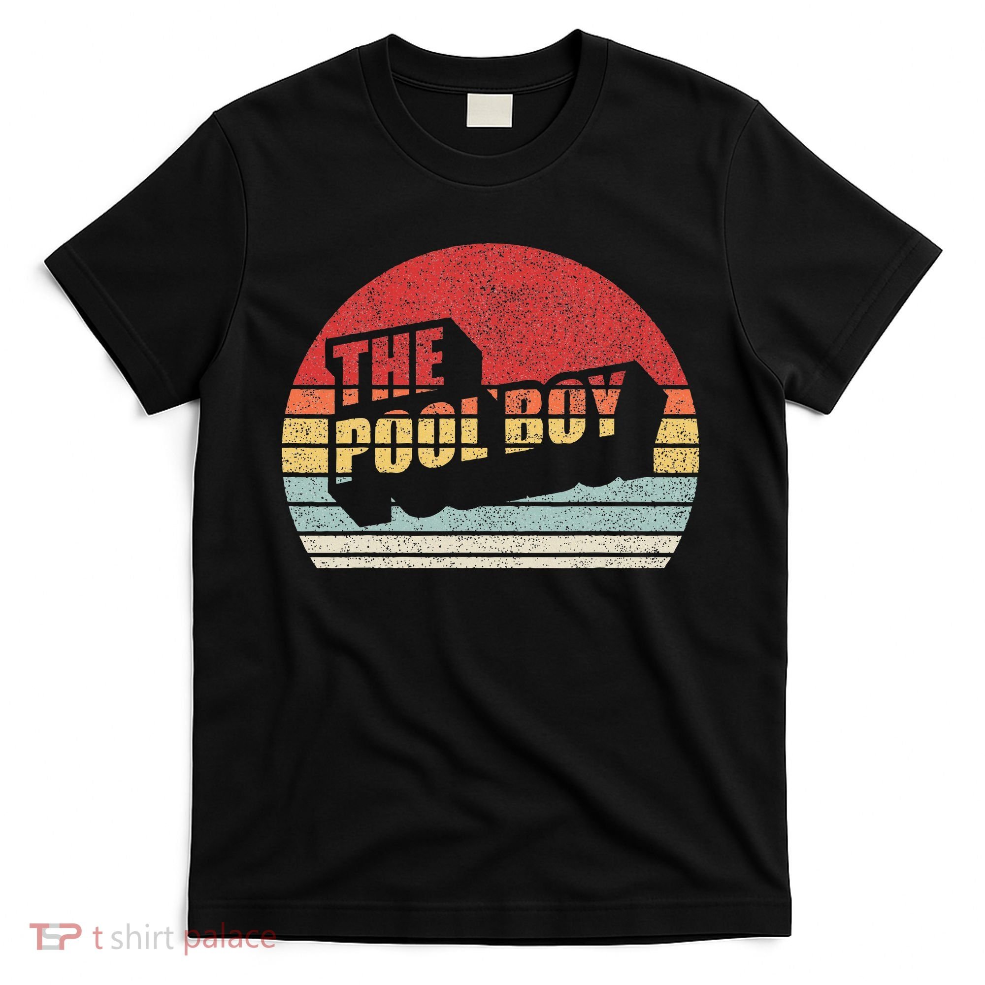 Retro Vintage The Pool Boy T-Shirt