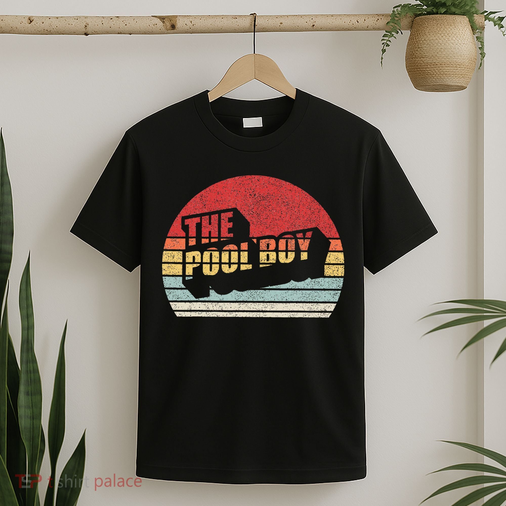 Retro Vintage The Pool Boy T-Shirt