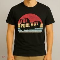 Retro Vintage The Pool Boy T-Shirt thumb 3