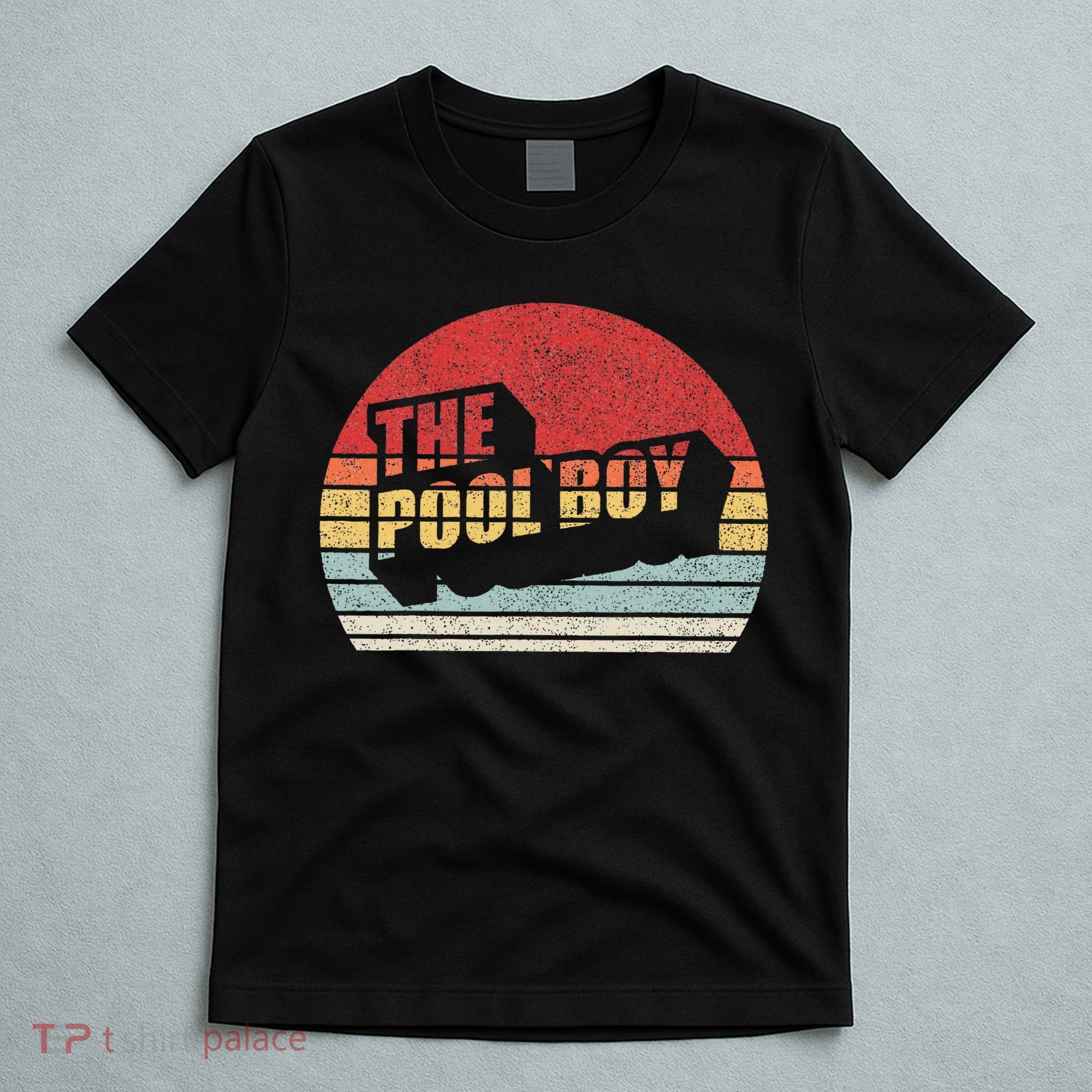 Retro Vintage The Pool Boy T-Shirt
