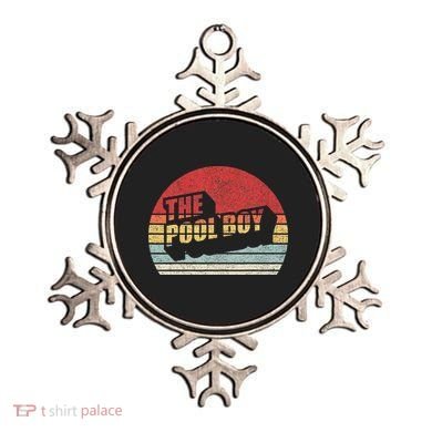 Retro Vintage The Pool Boy Ornament