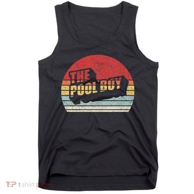 Retro Vintage The Pool Boy Tank Top