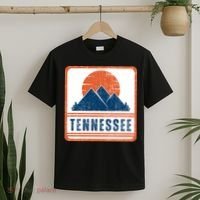 Retro Vintage Tennessee USA Mountain Gift For Men T-Shirt thumb 2