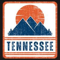Retro Vintage Tennessee USA Mountain Gift For Men T-Shirt thumb 7