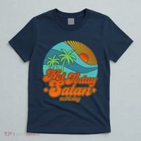 Retro Vintage Tropical Not Today Satan Not Today T-Shirt thumb 5