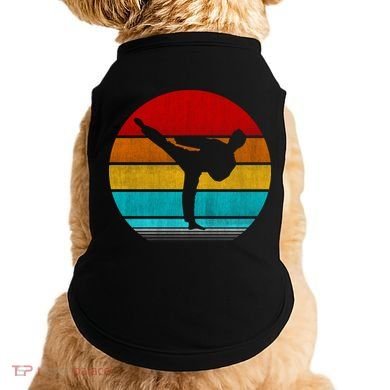 Retro Vintage Taekwondo Doggie Tank