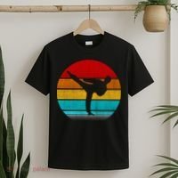 Retro Vintage Taekwondo T-Shirt thumb 2