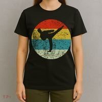 Retro Vintage Taekwondo T-Shirt thumb 4