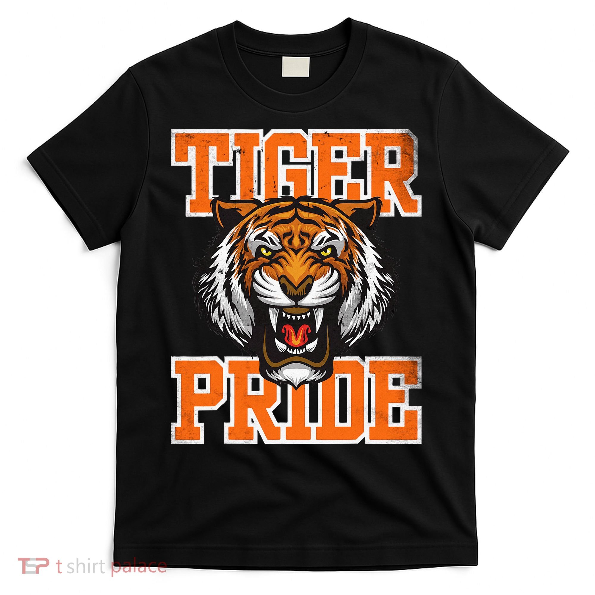 Retro Vintage Tiger Pride Tiger Mascot School Sports Team T-Shirt