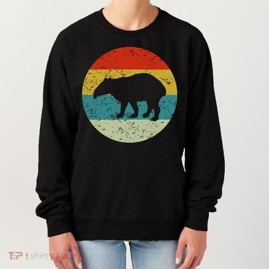 Retro Vintage Tapir Women's Sweatshirt