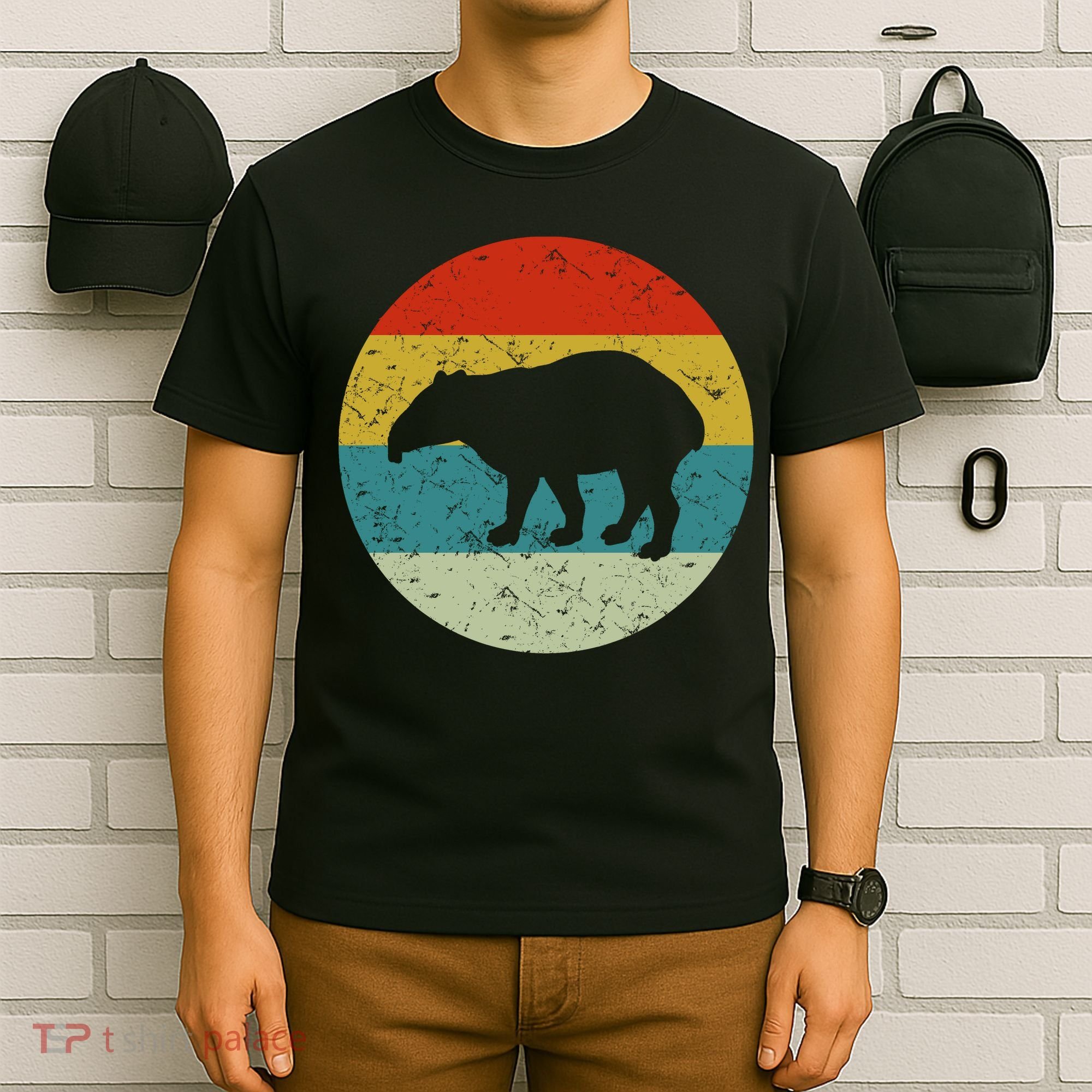 Retro Vintage Tapir T-Shirt