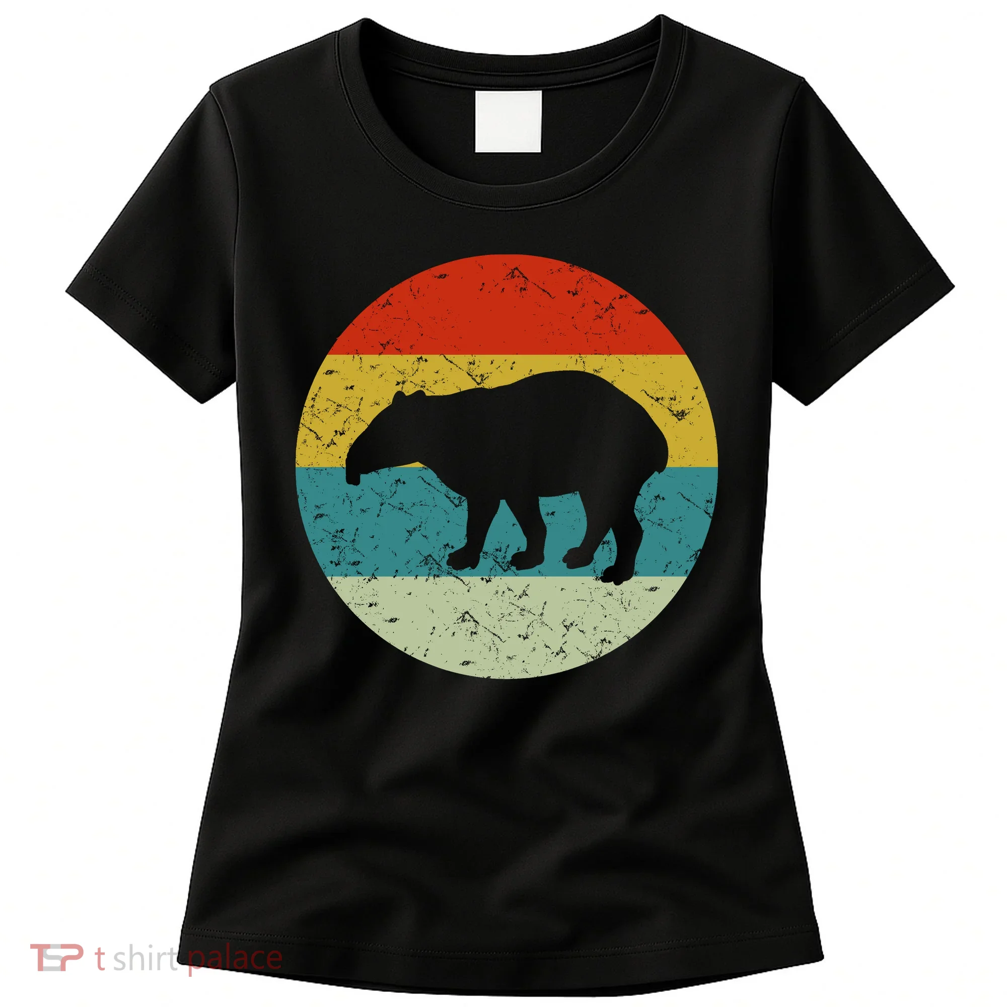 Retro Vintage Tapir Women's T-Shirt