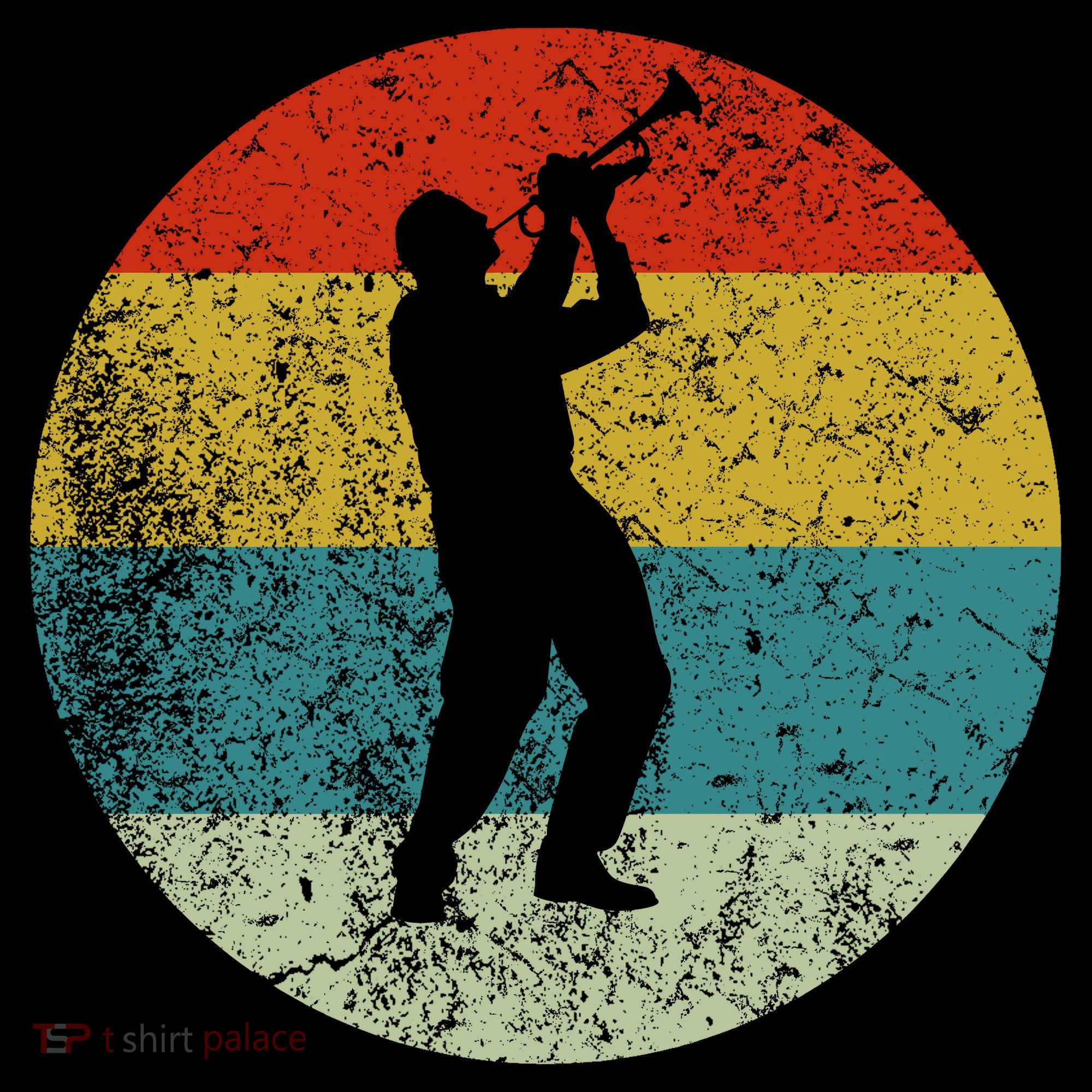 Retro Vintage Trumpet T-Shirt