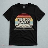 Retro Vintage Theology Matters Reformed Christian T-Shirt thumb 5