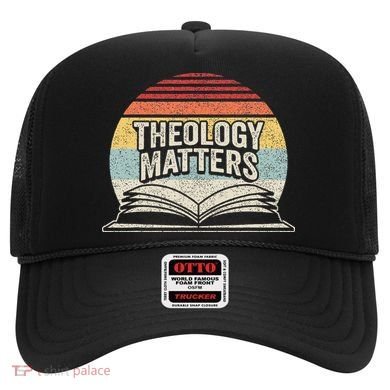 Retro Vintage Theology Matters Reformed Christian Hat
