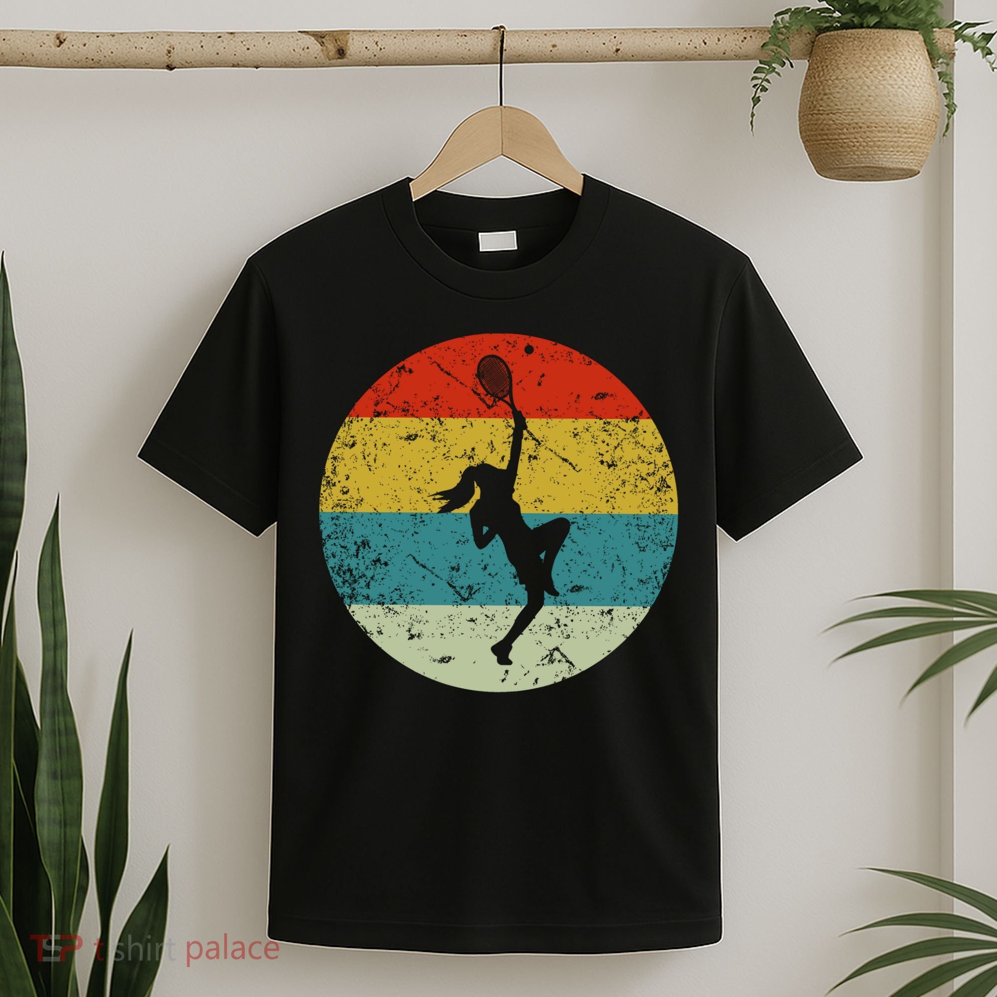 Retro Vintage Tennis T-Shirt