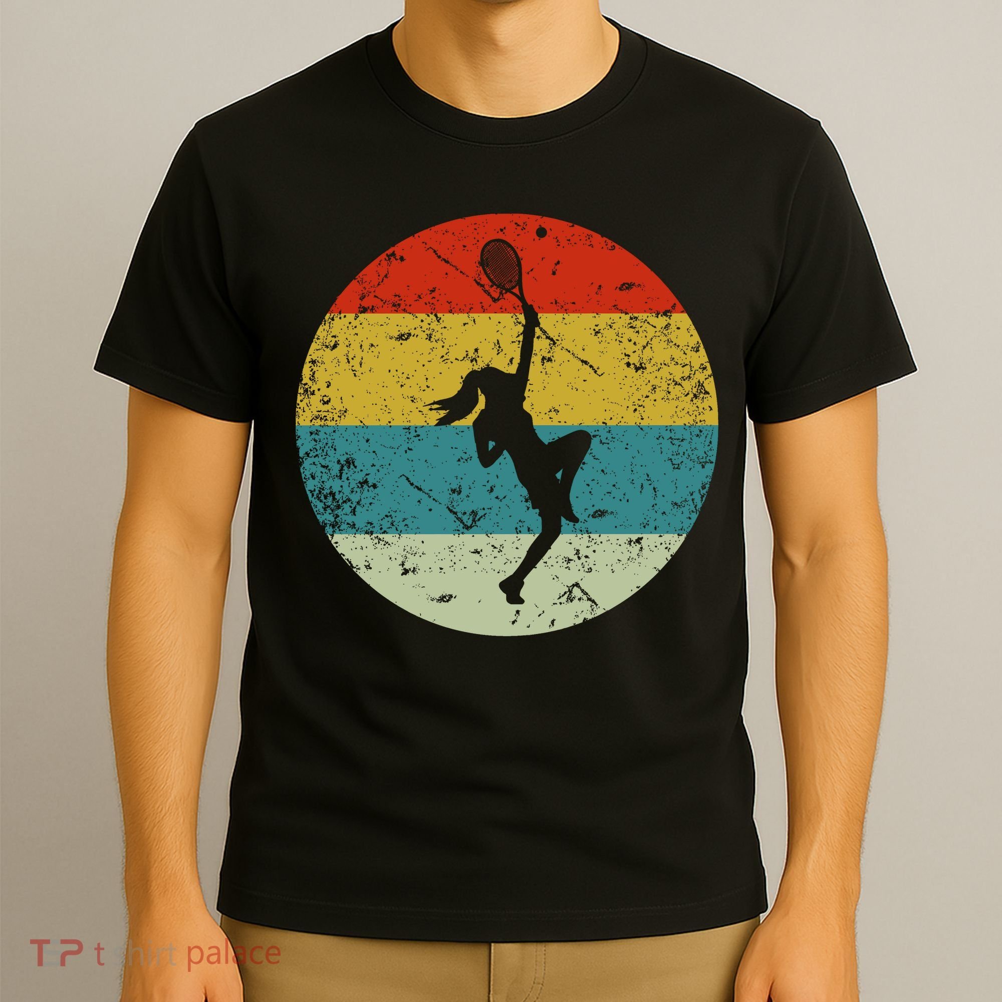 Retro Vintage Tennis T-Shirt