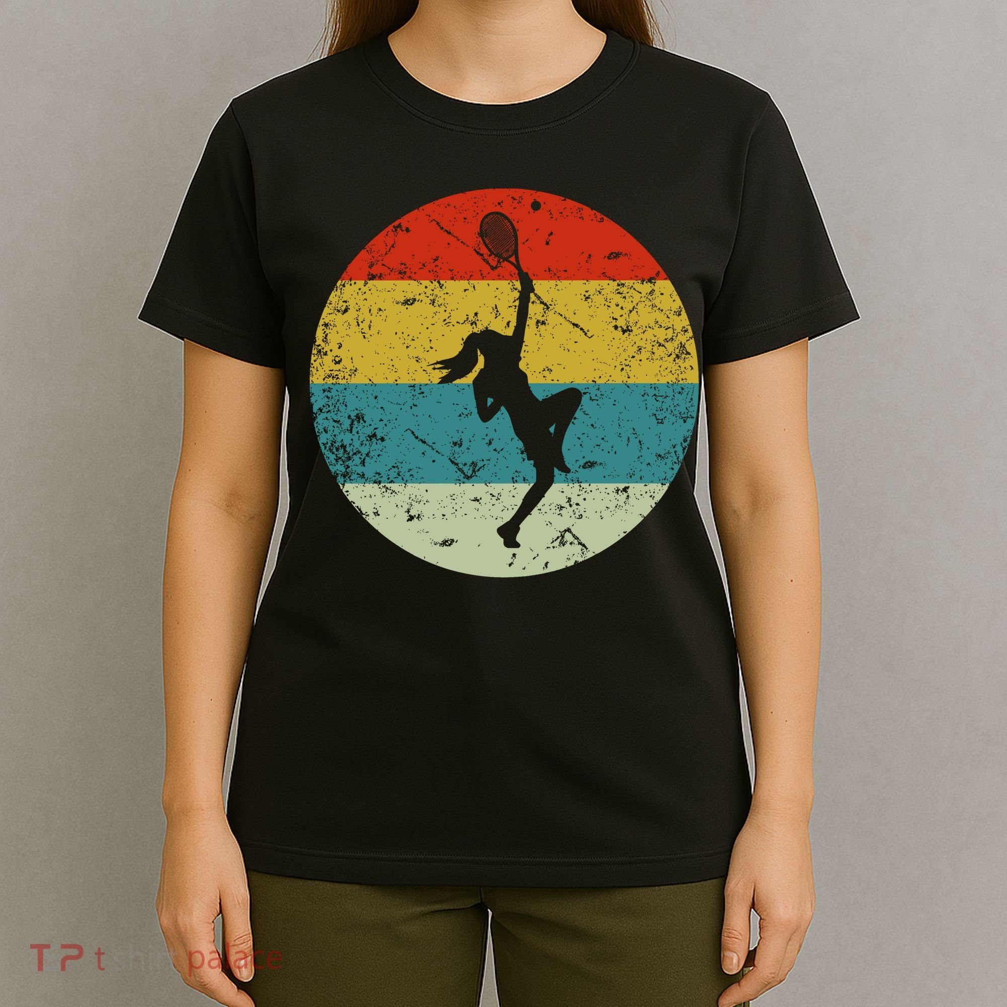 Retro Vintage Tennis T-Shirt