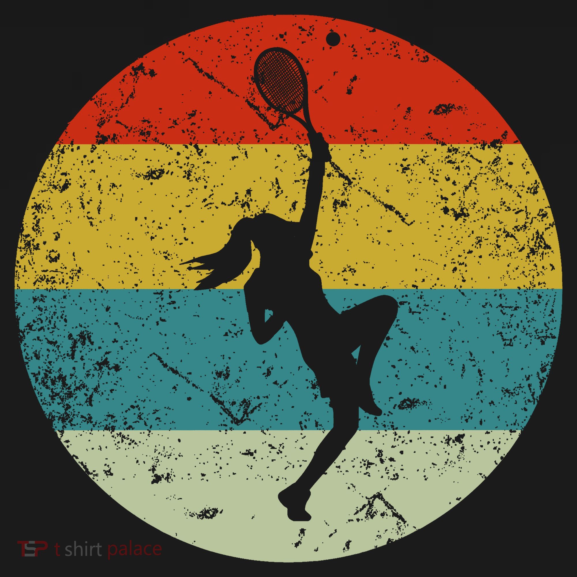 Retro Vintage Tennis T-Shirt
