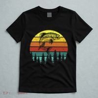 Retro Vintage Trout Fishing Angler Christmas Birthday Gift T-Shirt thumb 5