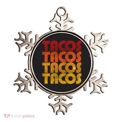 Retro Vintage Tacos Ornament