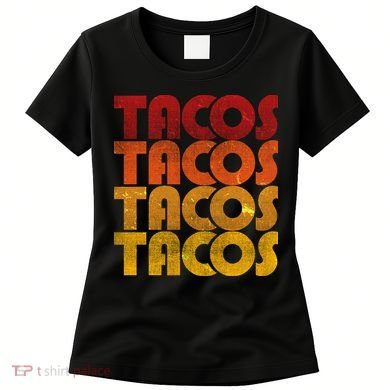 Retro Vintage Tacos Women's T-Shirt