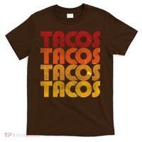 Retro Vintage Tacos T-Shirt thumb 0