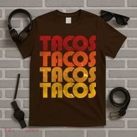 Retro Vintage Tacos T-Shirt thumb 5