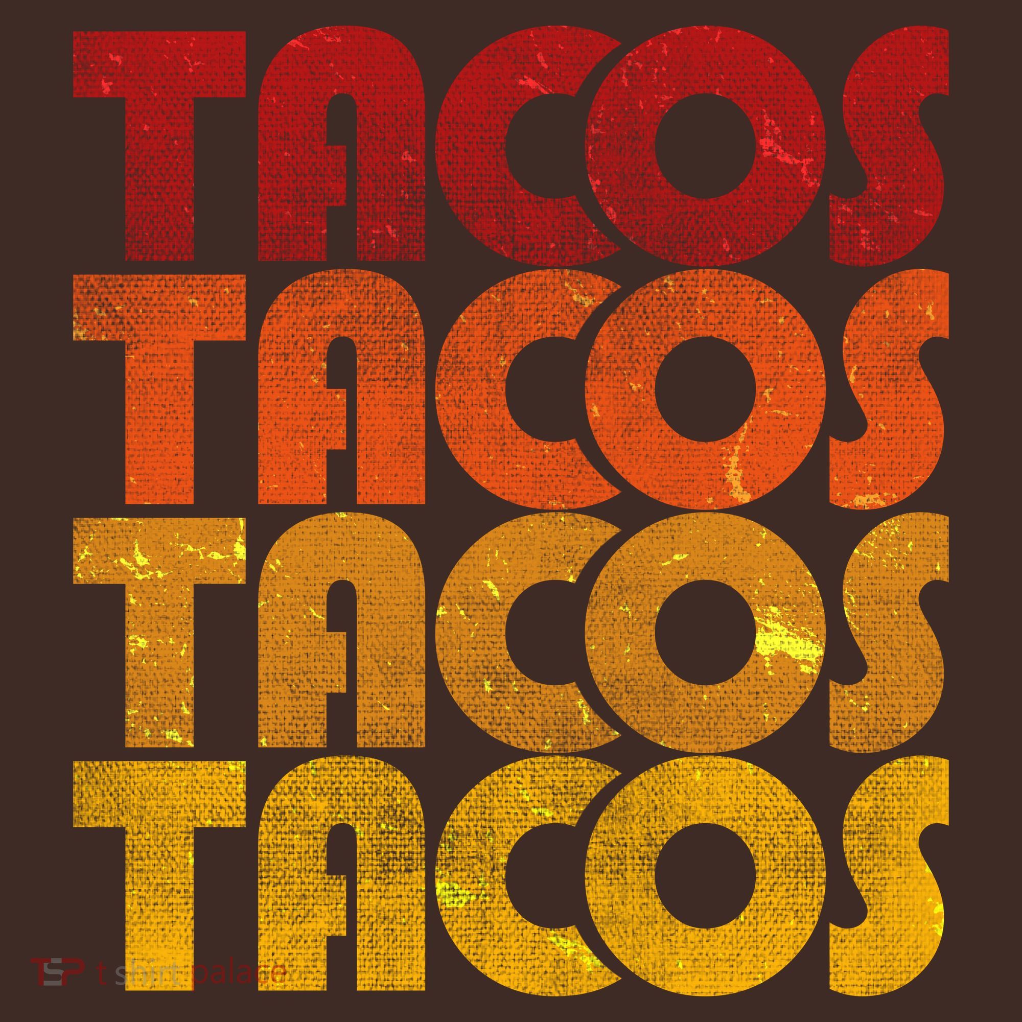Retro Vintage Tacos T-Shirt